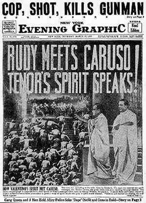 New
                    York Evening Graphic newspaper