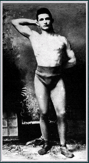 Macfadden as a
                          young man